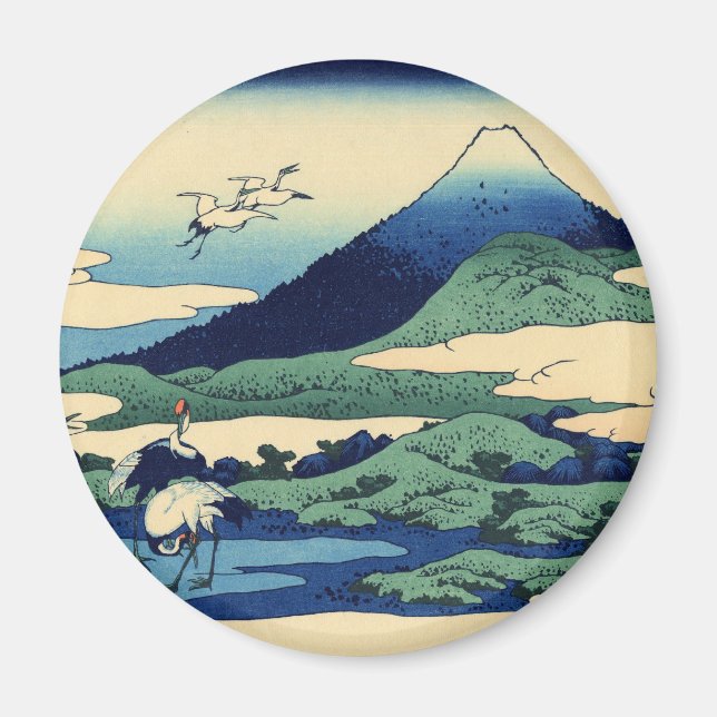 Umegawa in Sagami Province Magnet (Front)