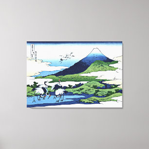 Umezawa Manor in Sagami Province Canvas Print