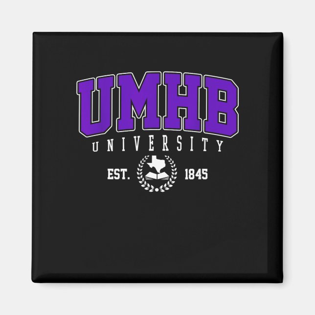 UMHB of Technology Arch Retro for Men Women Magnet (Front)
