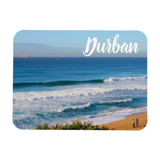 Umhlanga Durban View Ocean Beach South Africa Magnet (Horizontal)