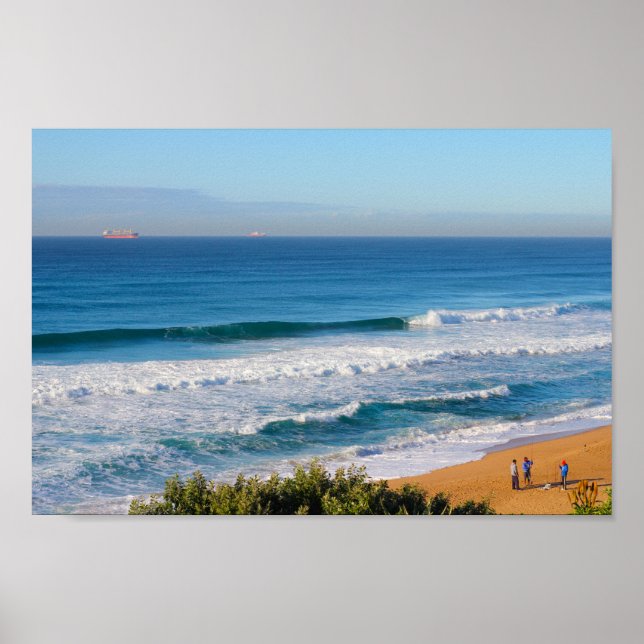 Umhlanga Greater Durban Ocean Beach South Africa Poster (Front)