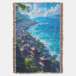 Umi no Yume “Dream of the Sea” Throw Blanket