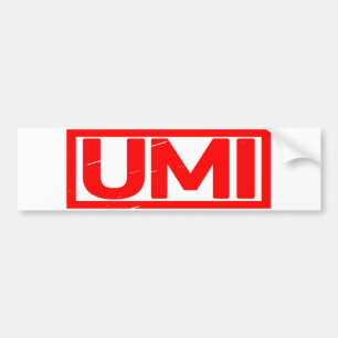 Umi Stamp Bumper Sticker