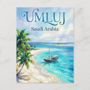 Umluj Saudi Arabia Postcard