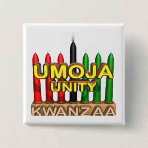 Umoja 15 Cm Square Badge
