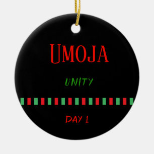 Umoja - Kwanzaa Day 1   Ornament