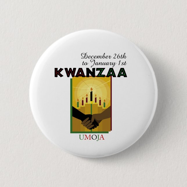 UMOJA - Unity 6 Cm Round Badge (Front)