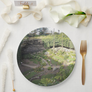 Umpherston Sinkhole Hidden Sanctuary Paper Plate