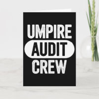 Umpire Audit Crew