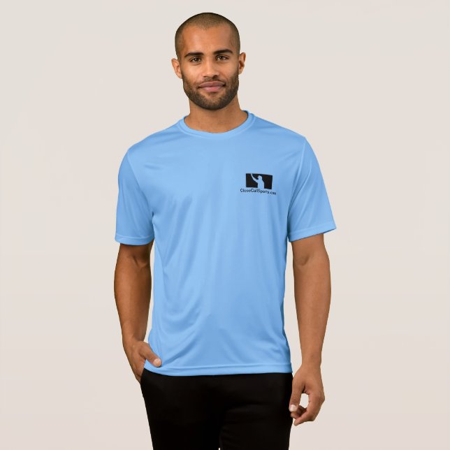 Umpire Blue CCS Logo Sporting T-Shirt (Front Full)