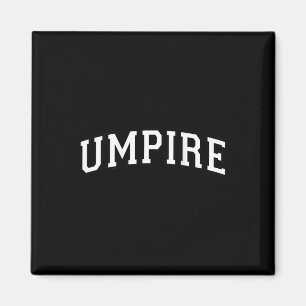 Umpire Sell Softll Vintage White Black On The Ck Magnet