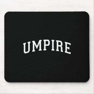 Umpire Sell Softll Vintage White Black On The Ck Mouse Pad