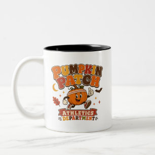 umpkin Patch Athletics Department Two-Tone Coffee Mug