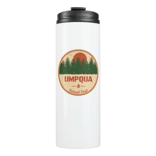 Umpqua National Forest Thermal Tumbler (Front)
