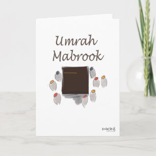 Umrah Mabrook Card
