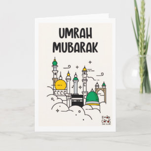 Umrah Mubarak Card