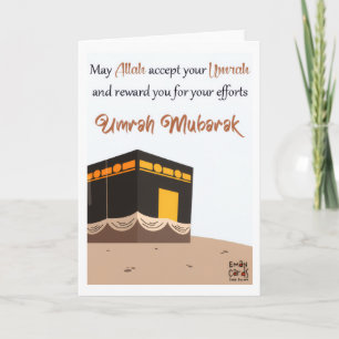Umrah Mubarak Card
