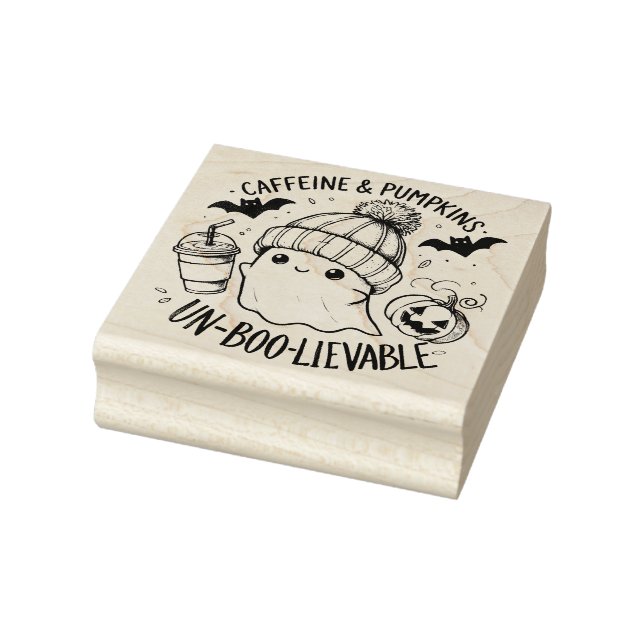 Un-Boo-Lievable Brew Crew Rubber Stamp (Stamp)