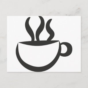 Un café? postcard
