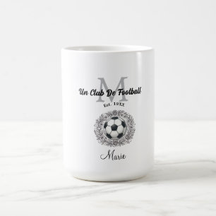 un club de football monogram est, year fifa world coffee mug