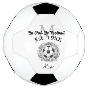 un club de football monogram est, year fifa world soccer ball
