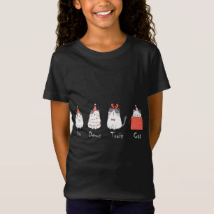 Un Deux Trois Cat Cute Kitten Kitty Lover Christma T-Shirt