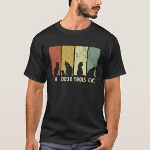 Un deux trois cat T-Shirt