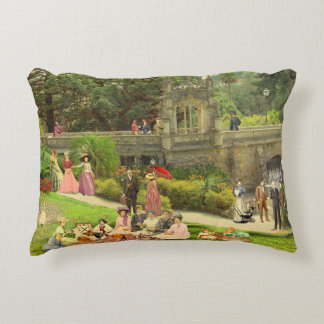 Un domingo de Mayo (Quinta da Regaleira) Decorative Cushion