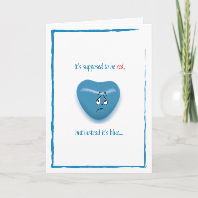 (un)Happy Valentine's Day card (Front)