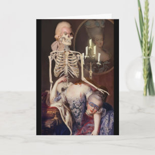 Un portrait pour l'Halloween Card