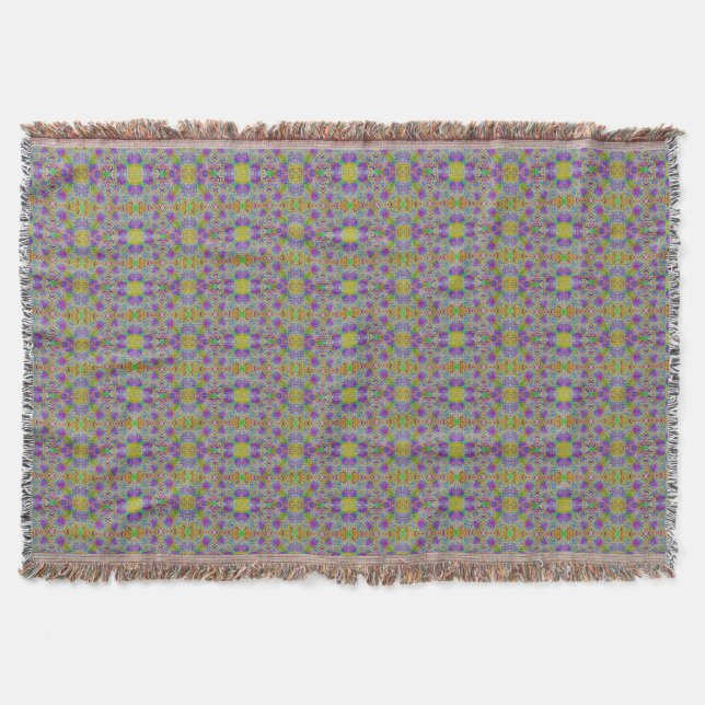 Un-Time Clarity Wrapping Paper Throw Blanket (Front)
