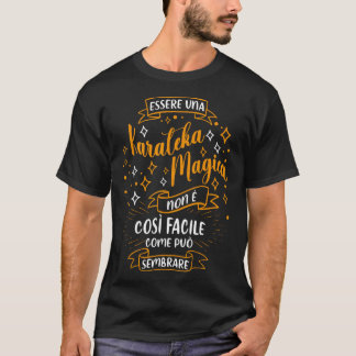 Una Karateka Magica Regalo Karate Ragazza Donna T-Shirt