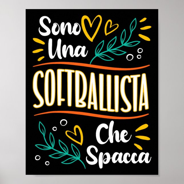 Una Softllista Che Spacca Regali Softll Donna  Poster (Front)