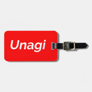 Unagi Label Luggage Tag