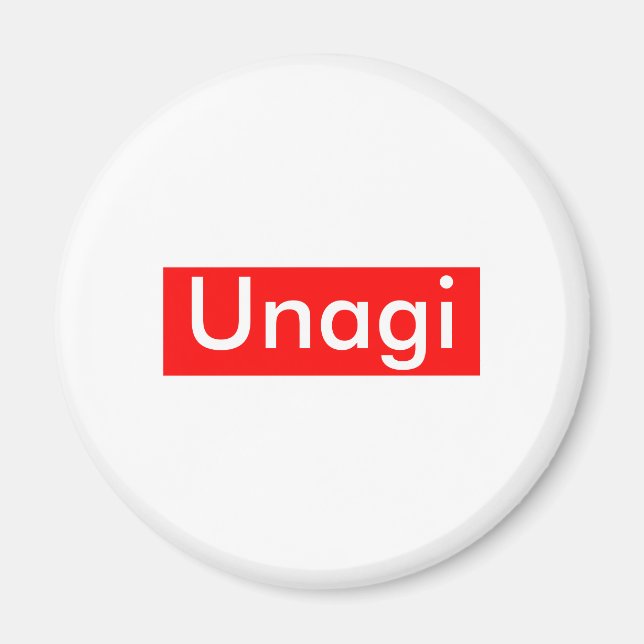 Unagi Label Magnet (Front)