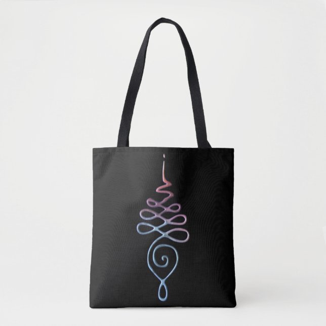 Unalome 1 tote bag (Front)