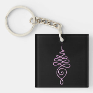 Unalome 5 key ring