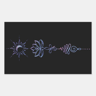 Unalome Group 1 Rectangular Sticker