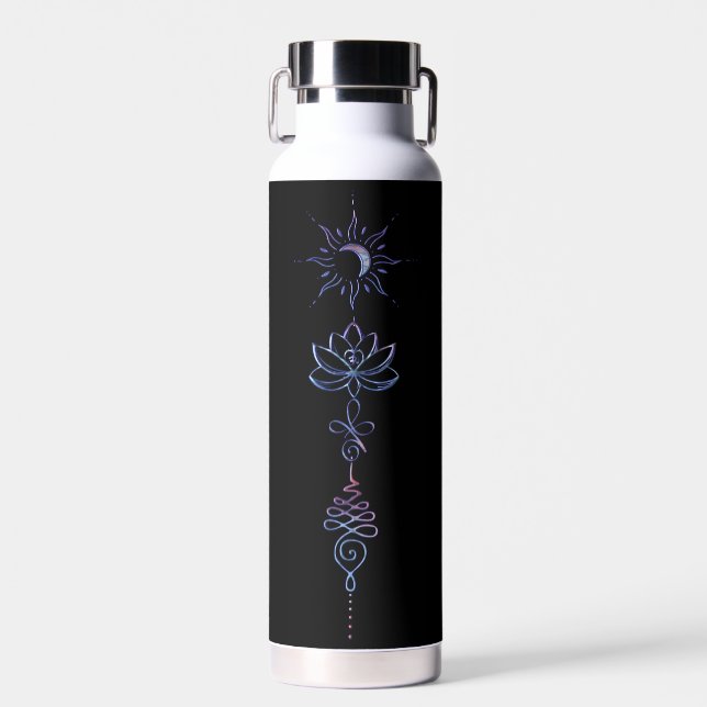 Unalome Group 1 Water Bottle (Front)