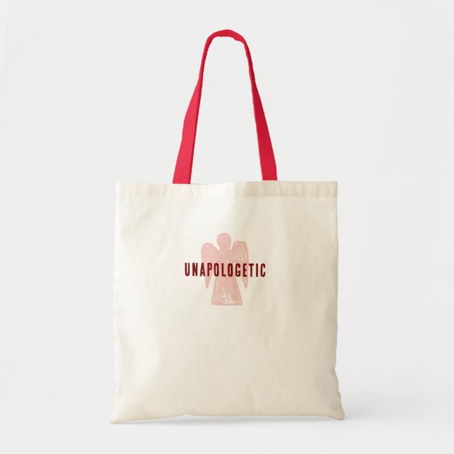 Unapologetic Angel Tote Bag (Front)