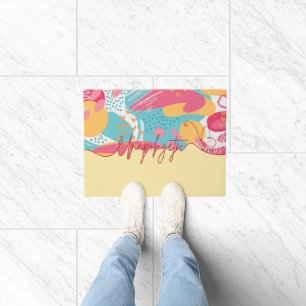 Unapologetic Bold Feminine Statement Doormat