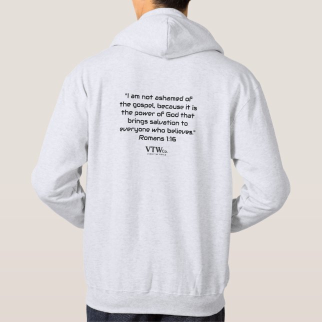 Unapologetic Men's Hoodie (Back)