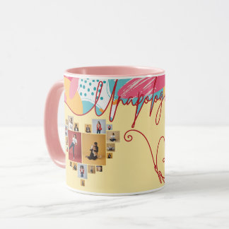 Unapologetic Personalised Feminine Photo Collage Mug