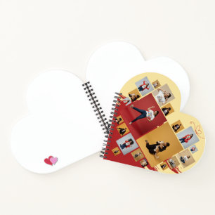Unapologetic Personalised Feminine Photo Collage Notebook