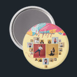 Unapologetic Personalized Feminine Photo Collage Magnet<br><div class="desc">Celebrate your story — unapologetically. This bold feminine photo collage design allows you to create a truly personal display by adding your own photos. Arrange your favorite memories, milestones, friendships, or achievements into a beautiful collage that reflects confidence, individuality, and self-expression. The modern colorful design paired with the empowering “Unapologetic”...</div>