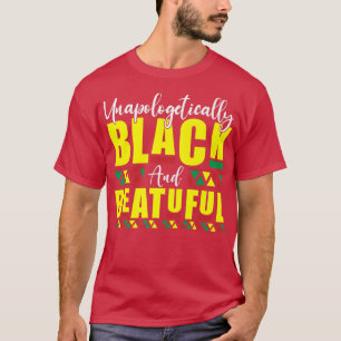 Unapologetically Black and Educated History Month T-Shirt
