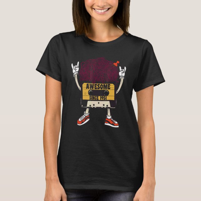 Unapologetically black awesome since 1951 african  T-Shirt (Front)