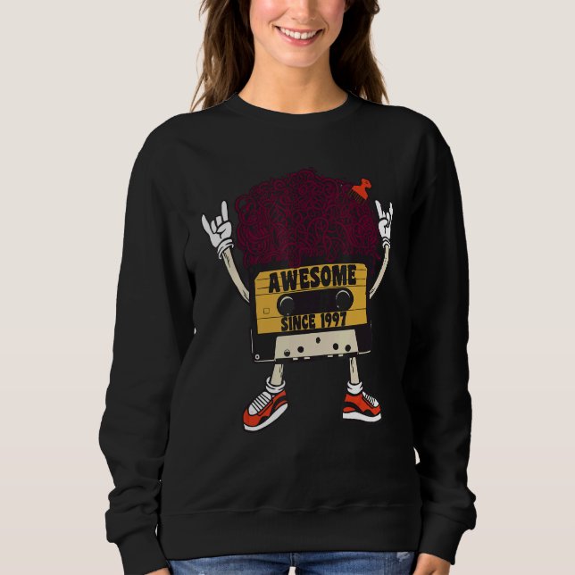Unapologetically black awesome since 1997 african  sweatshirt (Front)