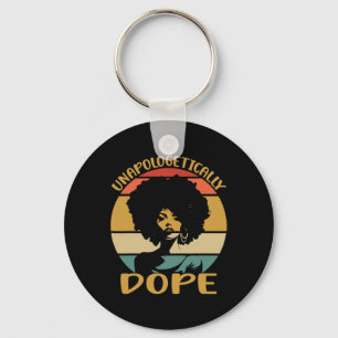 Unapologetically Black History Month African Ameri Key Ring