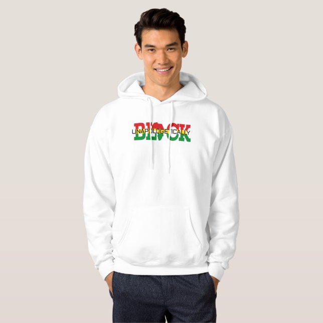 Unapologetically Black  Hoodie (Front Full)